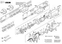 Bosch 0 602 211 021 --- Hf Straight Grinder Spare Parts